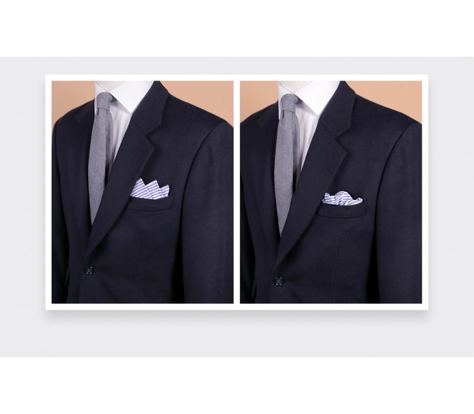 Cinabre Pochette Seersucker