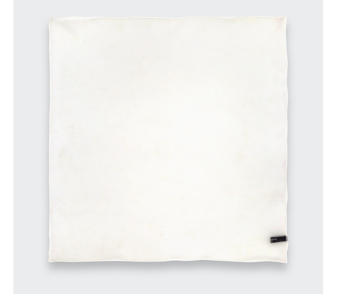 Cinabre Pochette Voile Blanche Bourdon Blanc