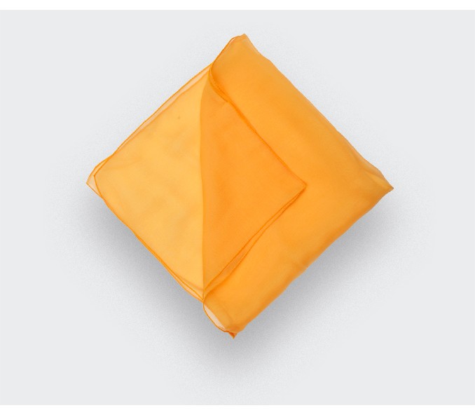 Cinabre Pochette Voile Jaune