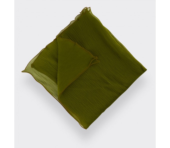 Cinabre Pochette Voile Kaki