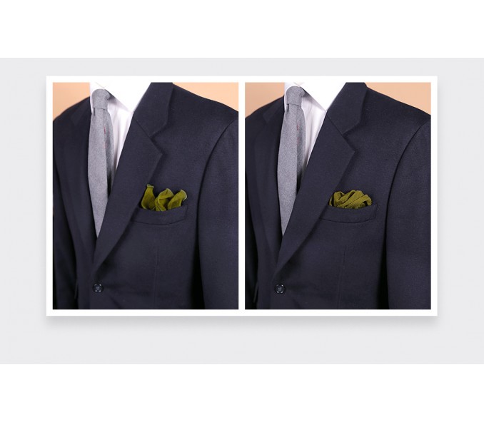 Cinabre Pochette Voile Kaki