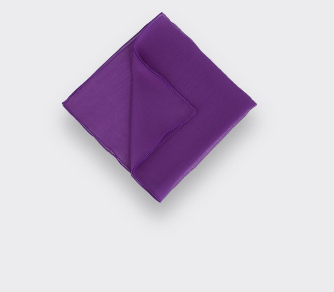 cinabre Pochette Voile Violet