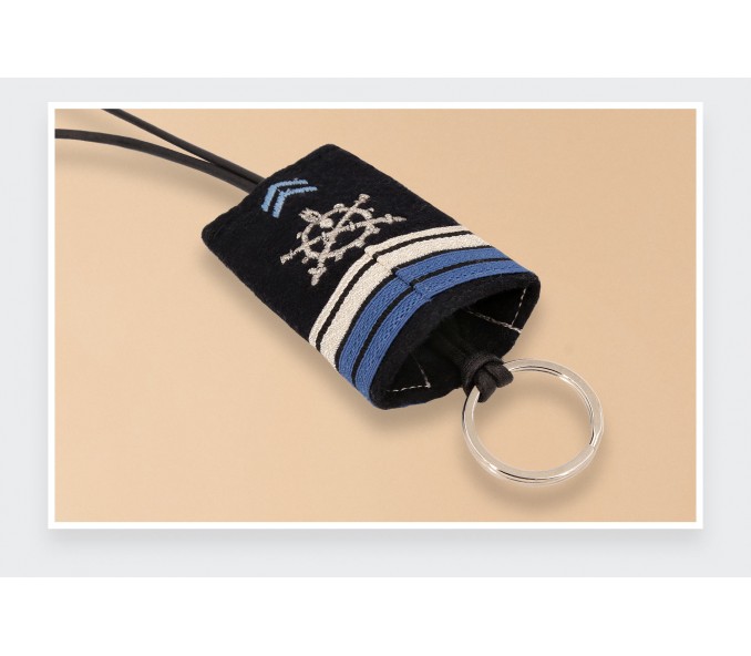 Cinabre Porte-clés Cloche - Brigadier Chef Matériel