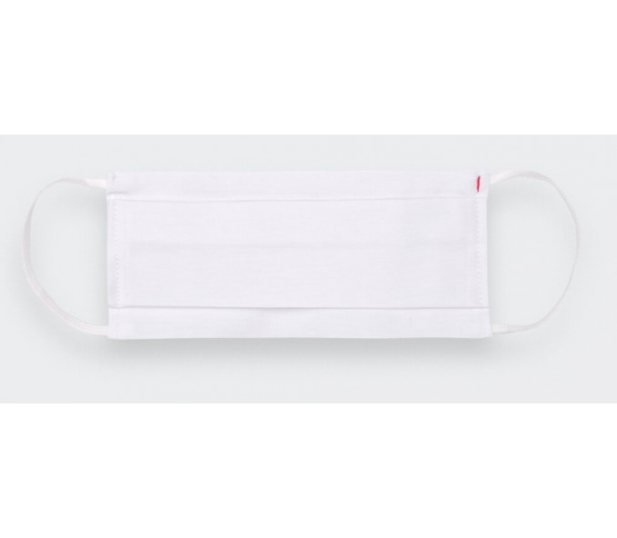 Cinabre Masque Grand Public Bride Blanc Catégorie 1 - Made In France