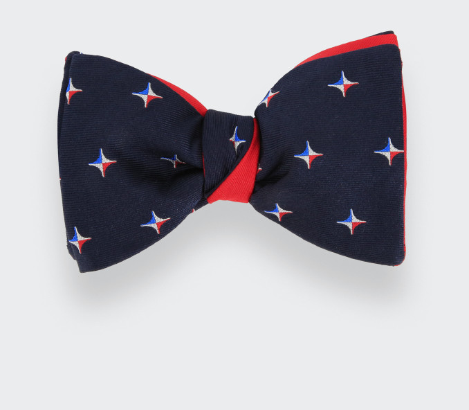 cinabre Noeud Papillon America's Cup Team France - Rose des vents