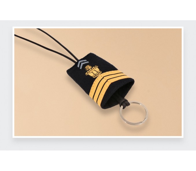 Cinabre Porte-clés Cloche - Sergent Chef De Transmission