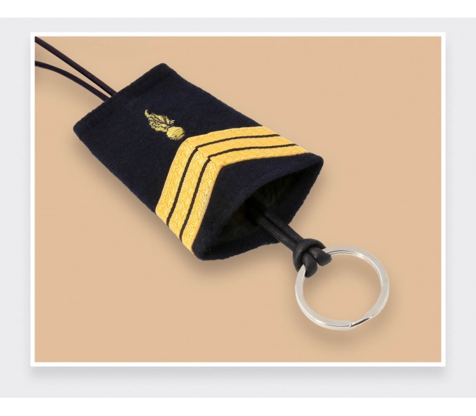 Cinabre Porte-clés Cloche - Service De La Gendarmerie Nationale