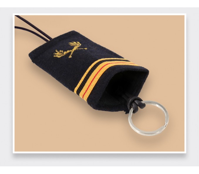 Cinabre Porte-clés Cloche - Service Essences Et Ingénieurs Militaires