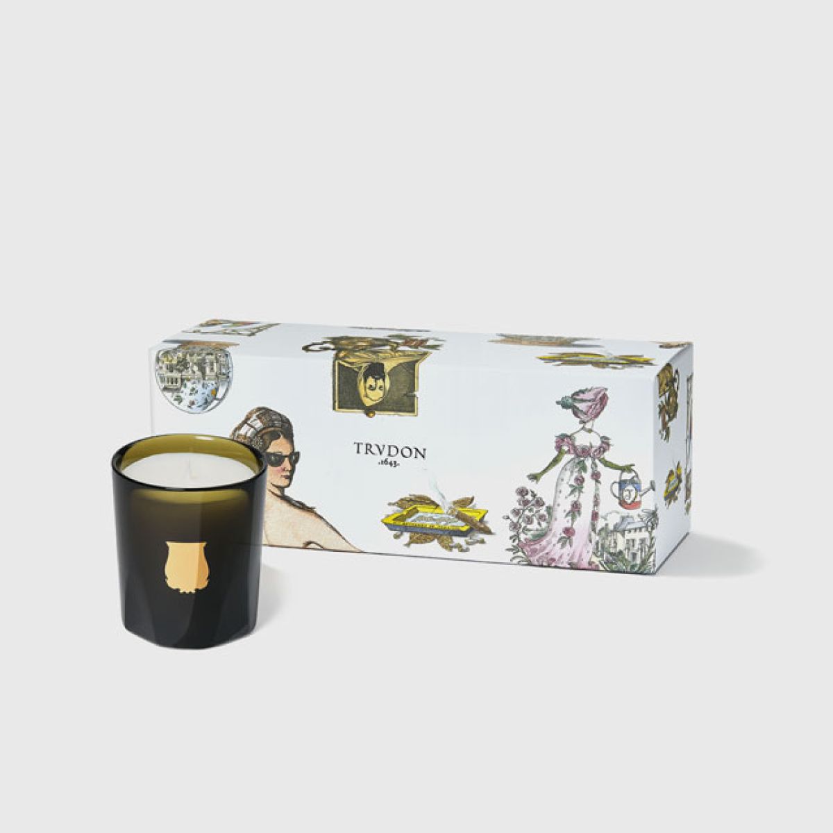 Cire Trudon Coffret De 3 Petites Bougies