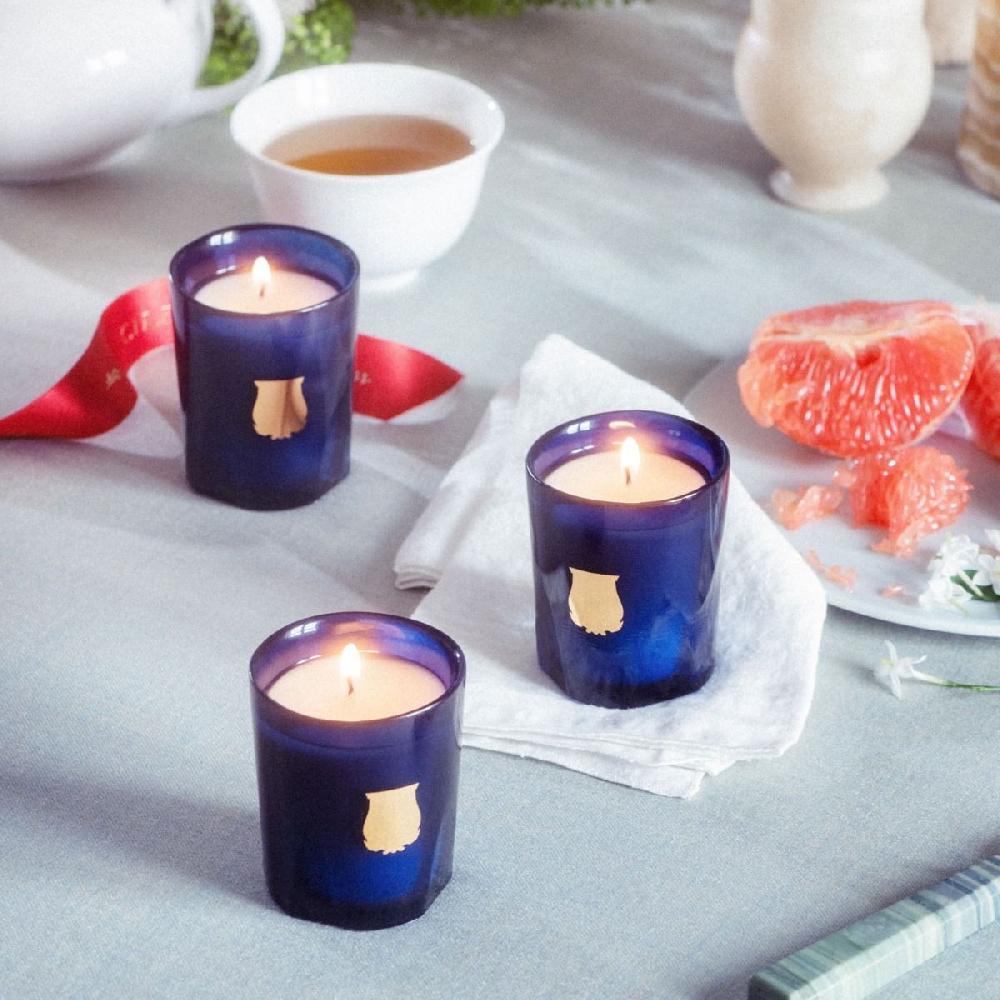 cire trudon Coffret de 3 Petites Bougies Belles Matières