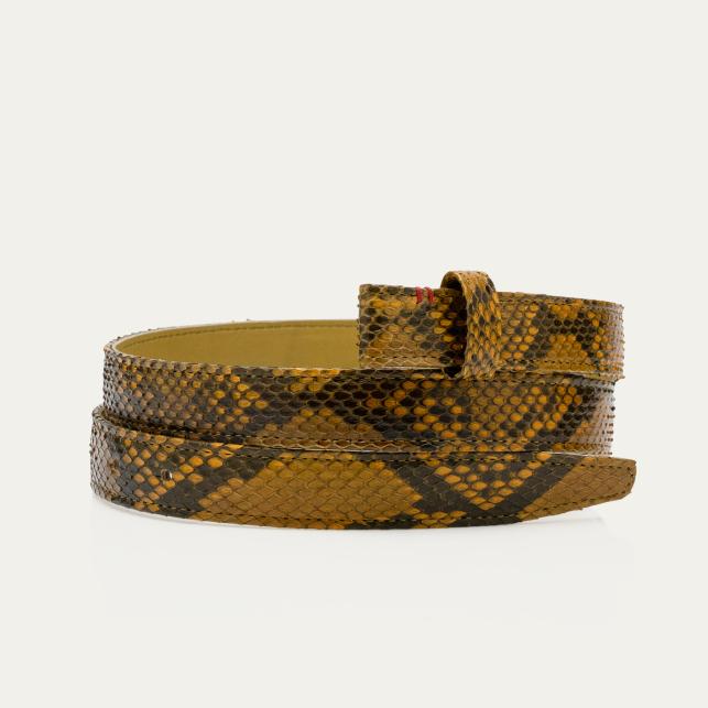 Claris Virot Baby Ceinture Python Ranch Demi Lune Or - Claris Virot