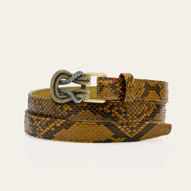 claris virot Baby Ceinture Python Ranch Noeud - Claris Virot