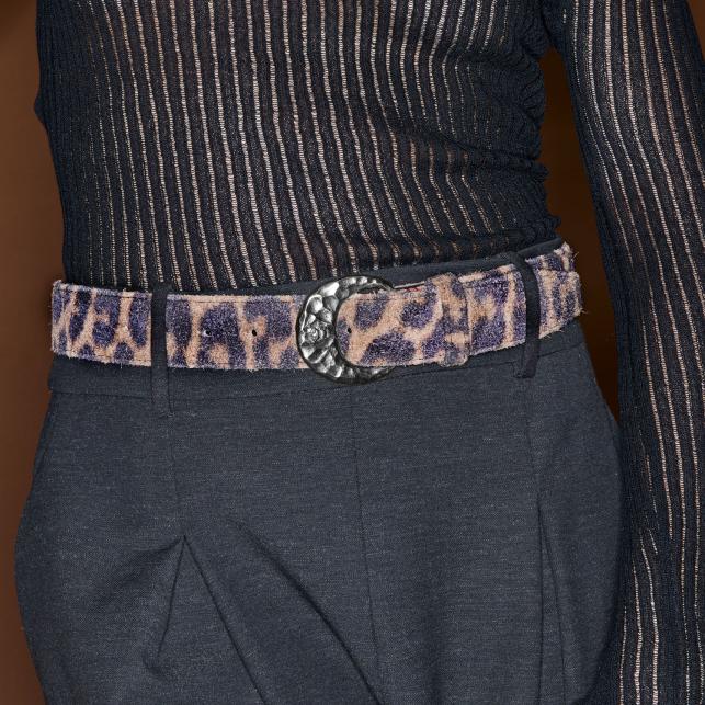 Claris Virot Ceinture Léo Vintage Demi Lune Argent - Claris Virot