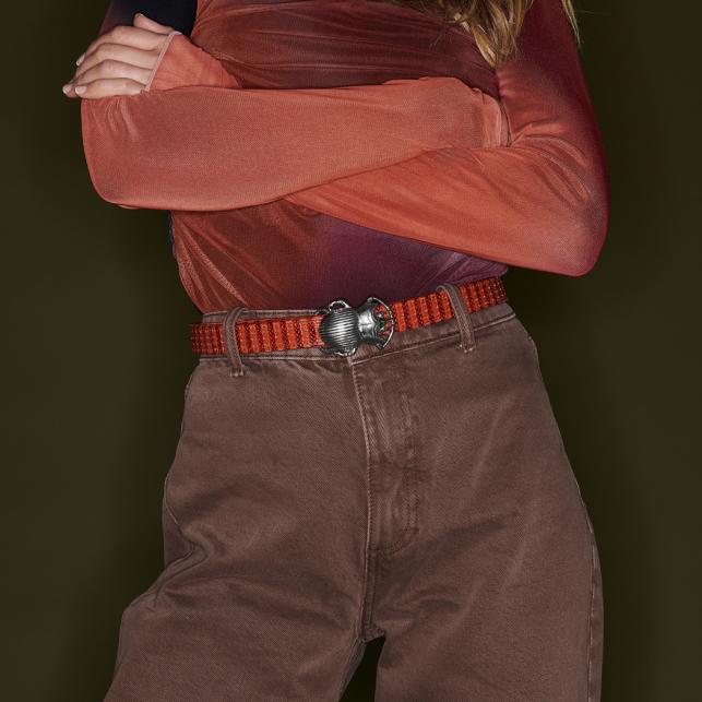 Claris Virot Baby Boucle Beetle Argent