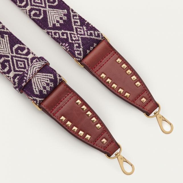 Claris Virot Bandoulière Sumba Bicolore