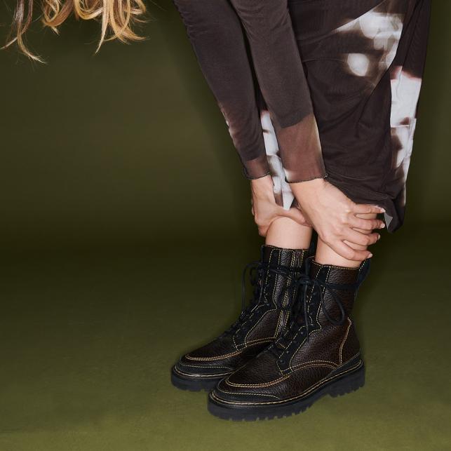 Claris Virot Bottines Chelsea Cuir Noa Shoyu