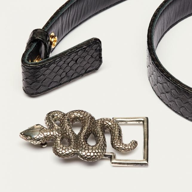 Claris Virot Boucle Serpent Argent