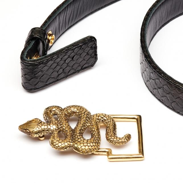 Claris Virot Boucle Serpent Dorée