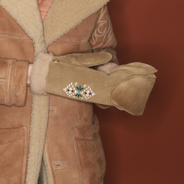 Claris Virot Ceinture Cuir Embossé Tressé Anko