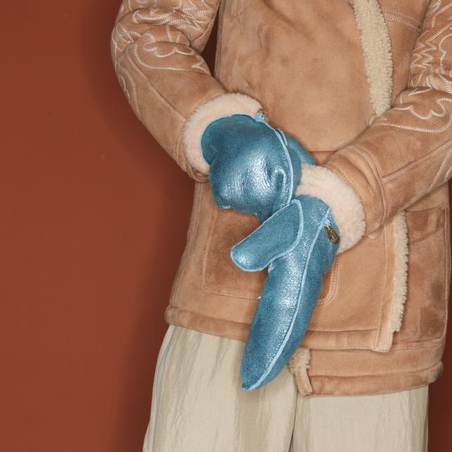 Claris Virot Ceinture Cuir Embossé Tressé Anko