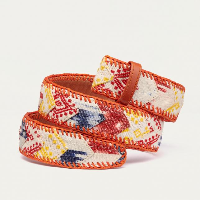 claris virot Ceinture Timor Patchwork