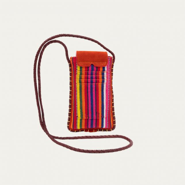 Claris Virot Etui à Lunettes Emile Tissu Poncho