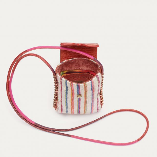 Claris Virot Etui à Lunettes Emile Tissu Tsumugi