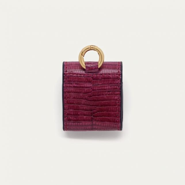 Claris Virot Etui Airpod Jamie Lézard Violet