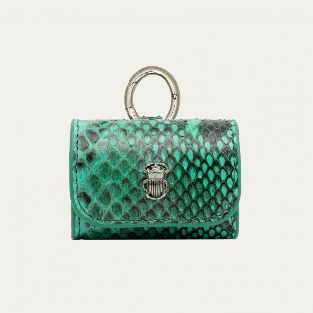 Claris Virot Etui Airpod Jamie Python Tulum