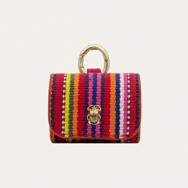 Claris Virot Etui Airpod Jamie Tissu Poncho