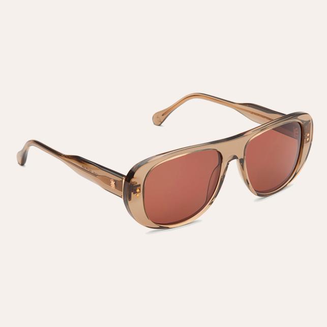 Claris Virot Lunettes De Soleil Cristal Fumé