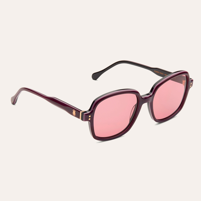 Claris Virot Lunettes De Soleil Nailaka Aubergine