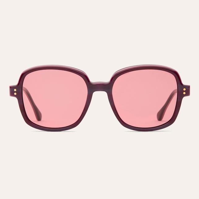 claris virot Lunettes de soleil Nailaka Aubergine
