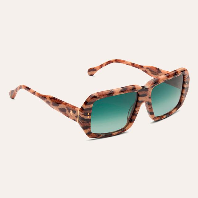 Claris Virot Lunettes De Soleil Sumatra Léopard