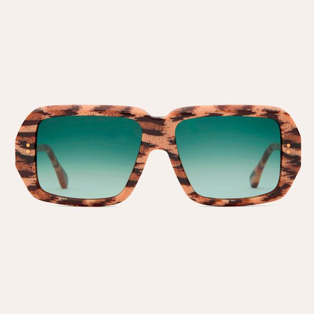 Claris Virot Lunettes De Soleil Sumatra Léopard