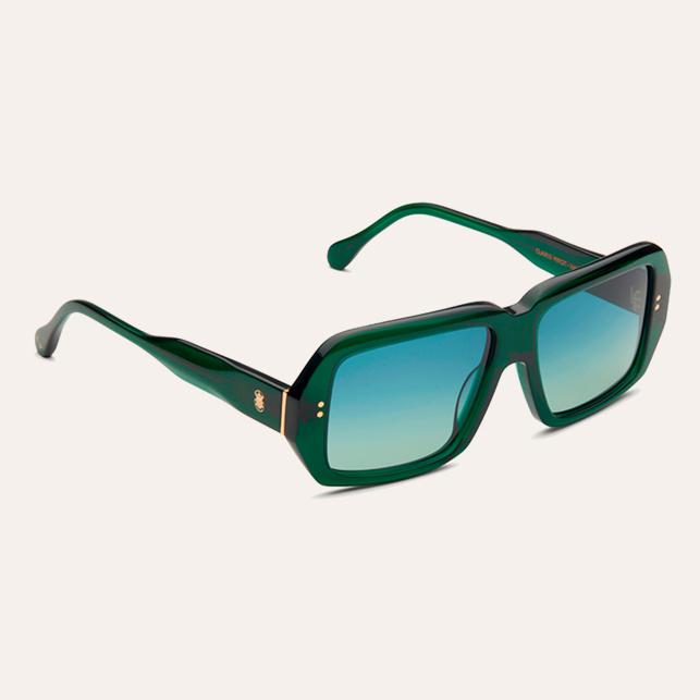 Claris Virot Lunettes De Soleil Sumatra Vert