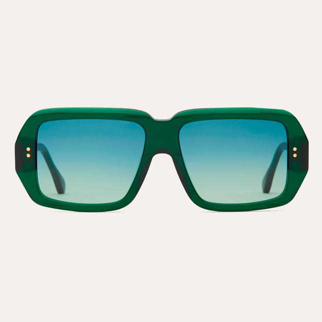 claris virot Lunettes de soleil Sumatra Vert