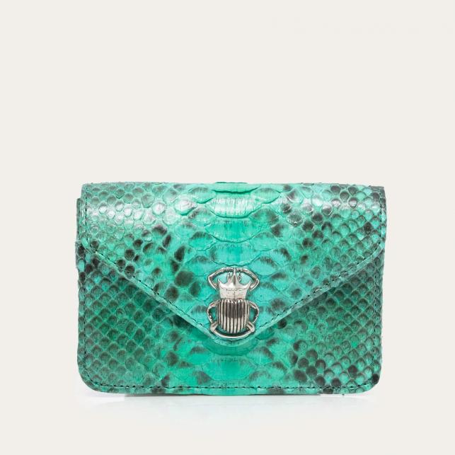 claris virot Porte Cartes Python Alex Tulum