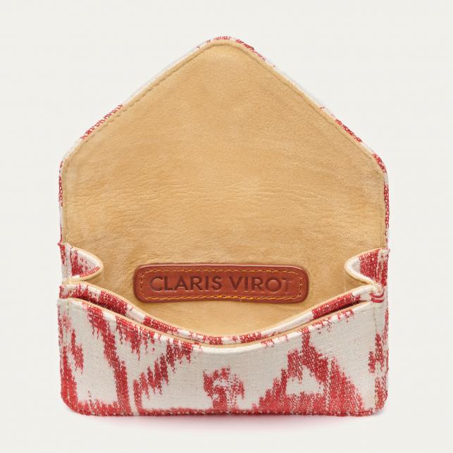 Claris Virot Porte Cartes Timor Alex Rouge