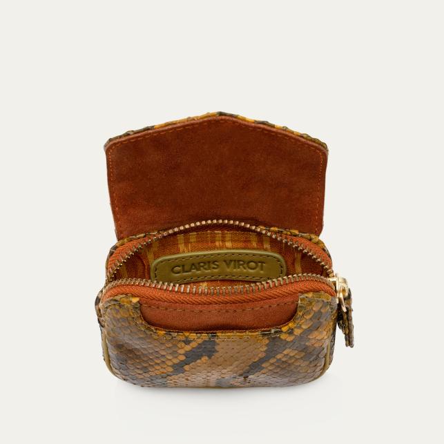 Claris Virot Porte-Monnaie Python Karl Ranch
