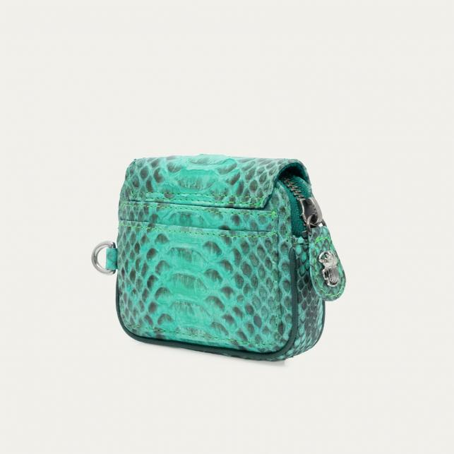 Claris Virot Porte-Monnaie Python Karl Tulum