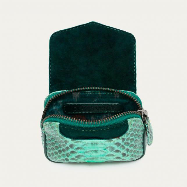 Claris Virot Porte-Monnaie Python Karl Tulum