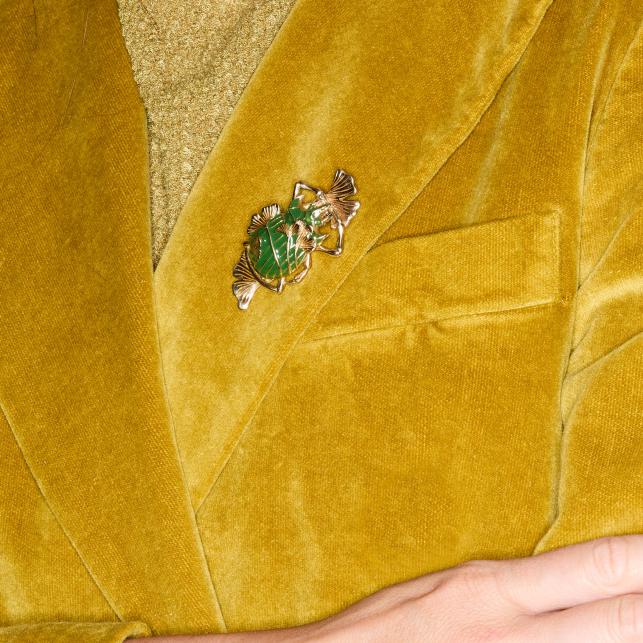 Claris Virot Portefeuille Python Mini Bob Navy