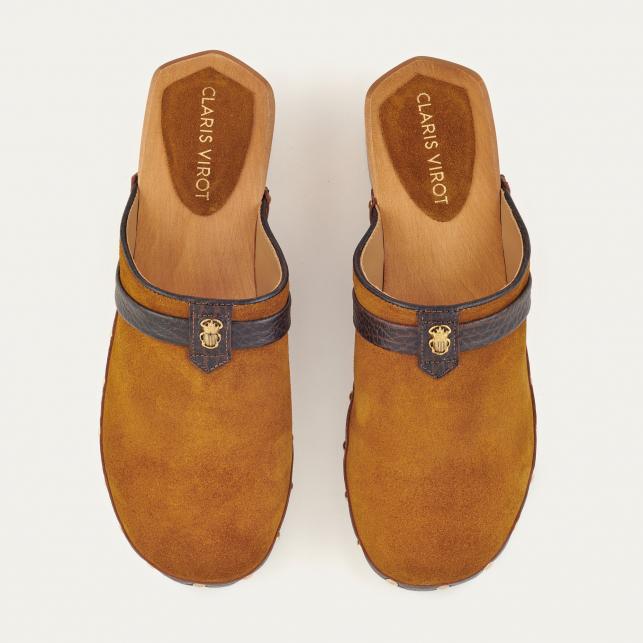 Claris Virot Sabot Arlette Cuir Tora