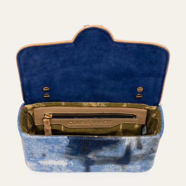 Claris Virot Sac Ava Medium Tissu Denim