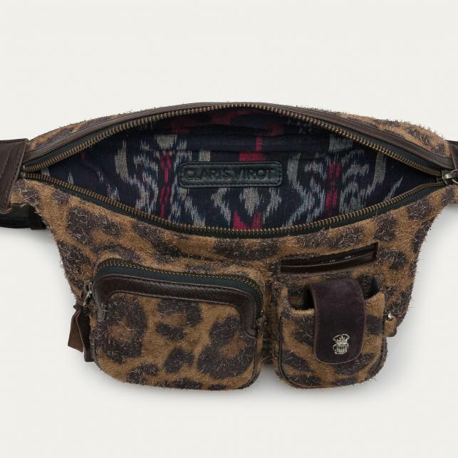 Claris Virot Sac Banane Cuir Roméo Leo Vintage