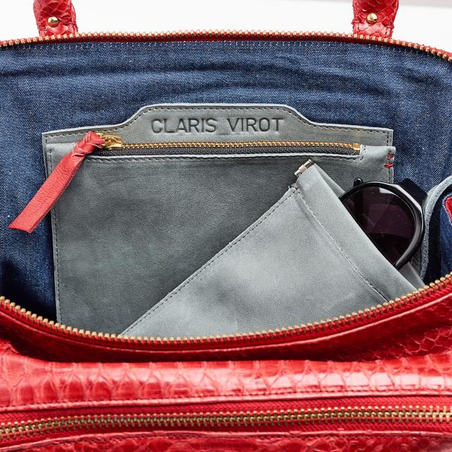 Claris Virot Sac Bandoulière En Python