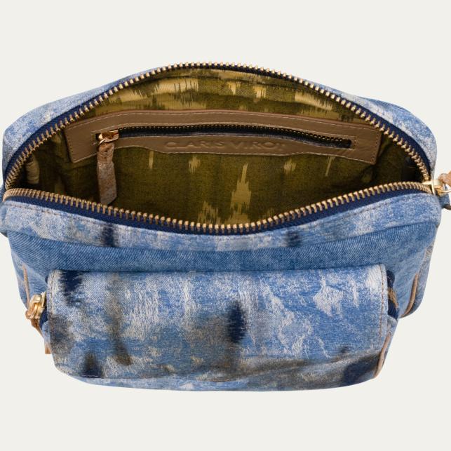 Claris Virot Sac Big Charly Tissu Denim