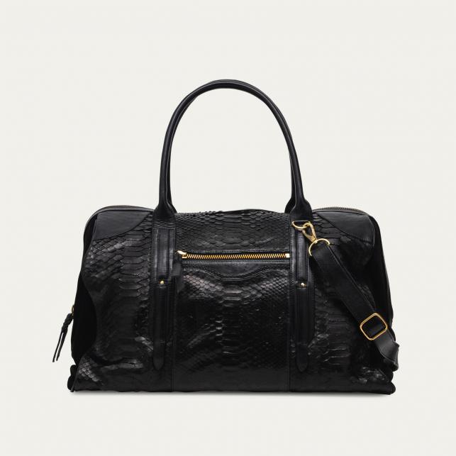 claris virot Sac Bowling Python June L Noir