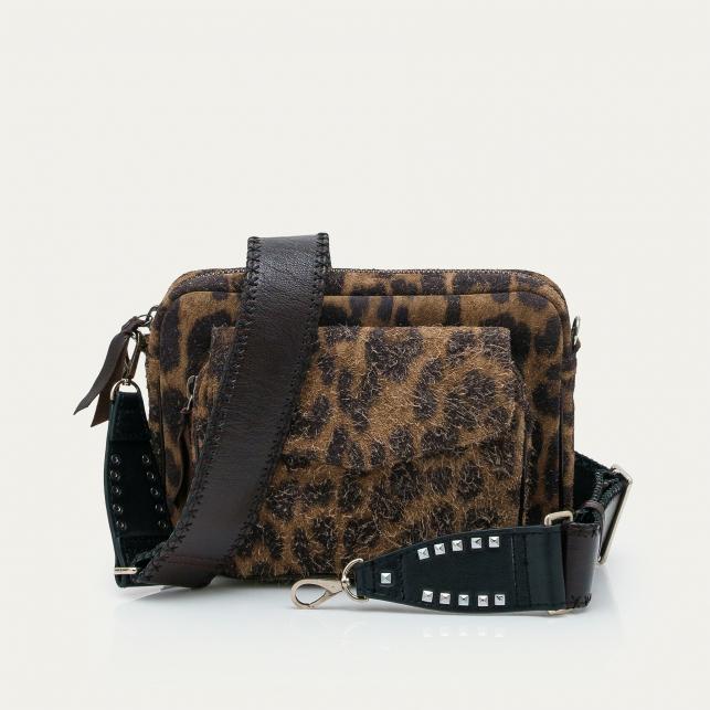 claris virot Sac Cuir Big Charly Léo Vintage